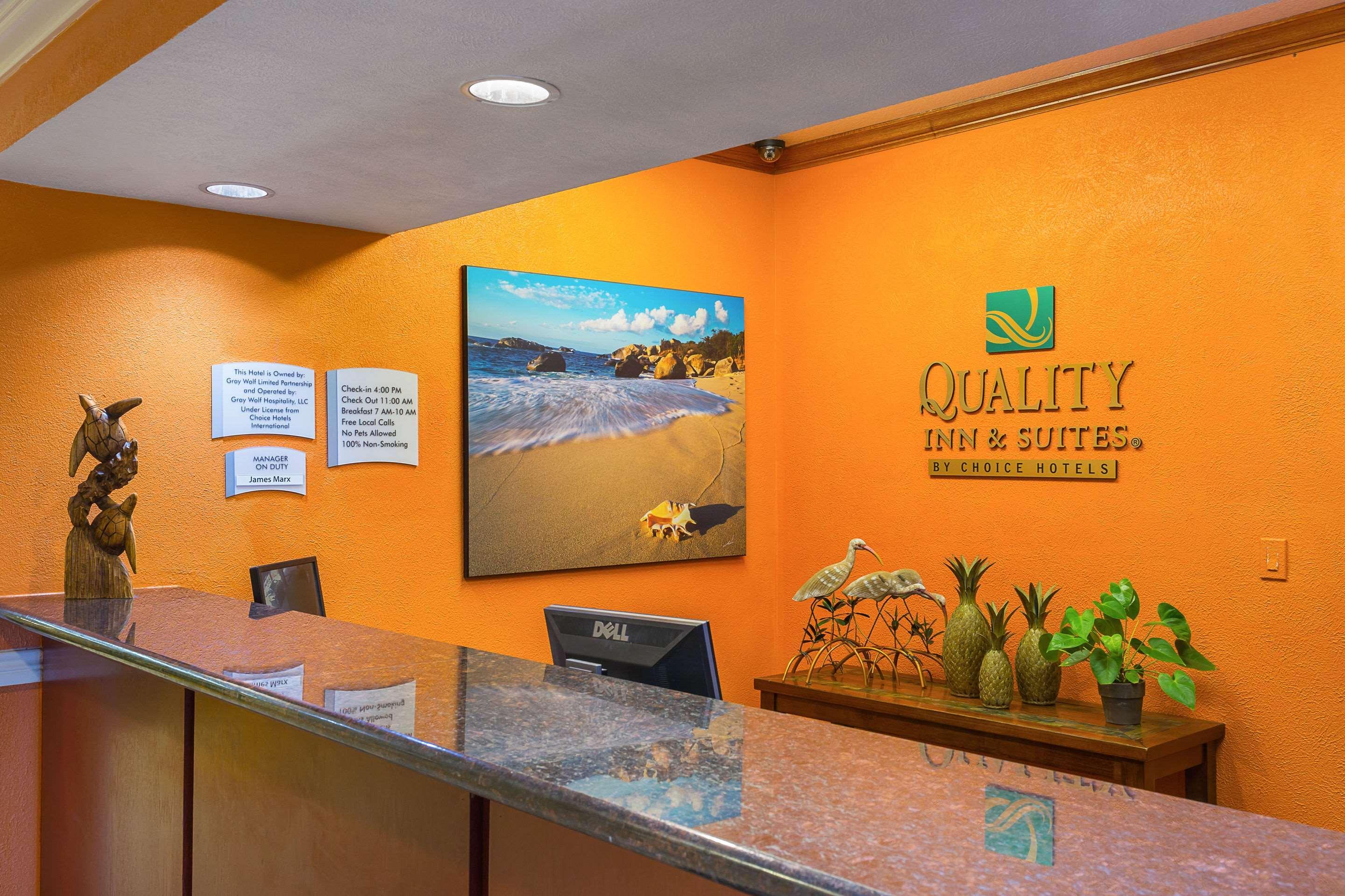 Quality Inn & Suites Galveston - Beachfront Exterior photo