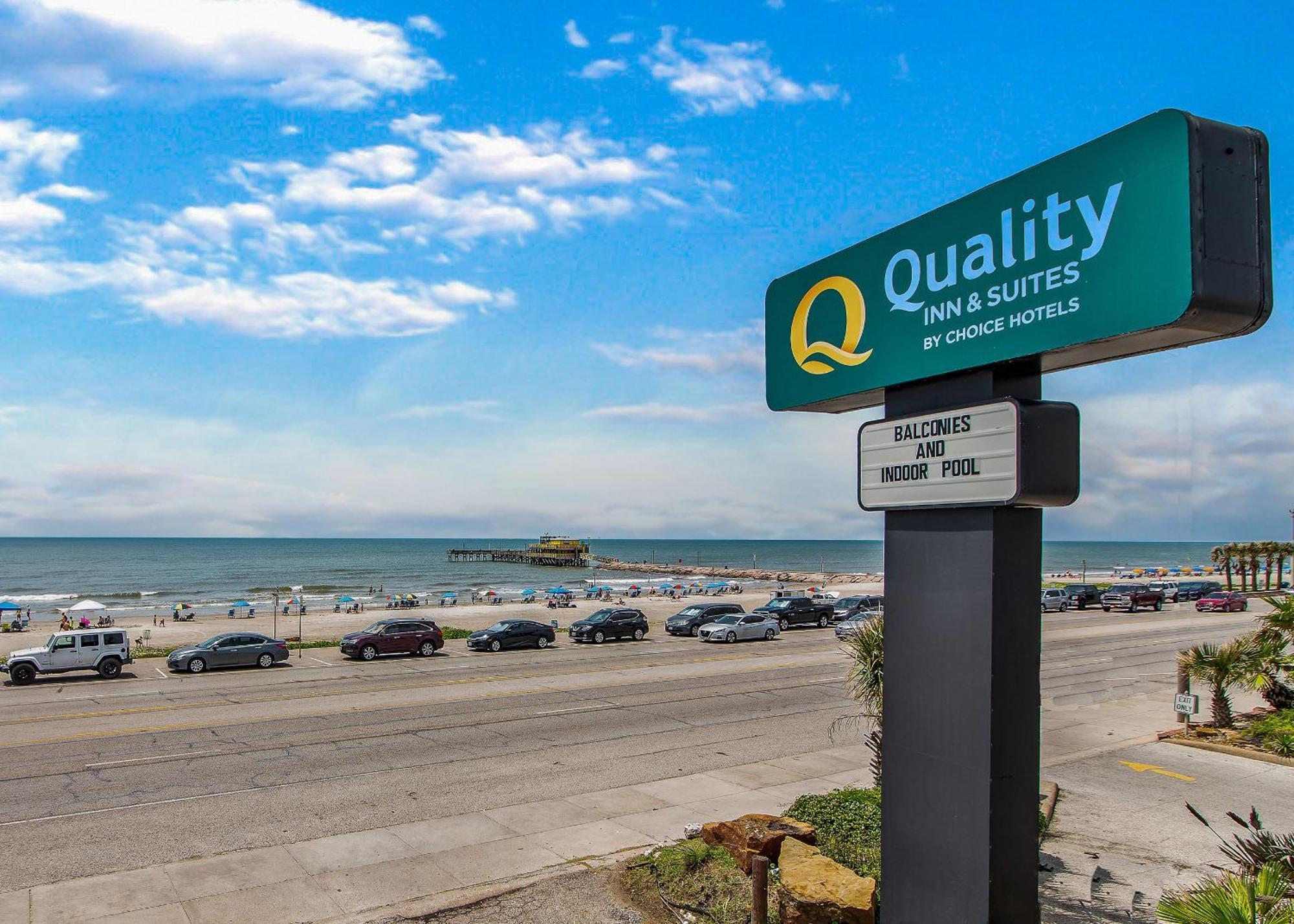 Quality Inn & Suites Galveston - Beachfront Exterior photo