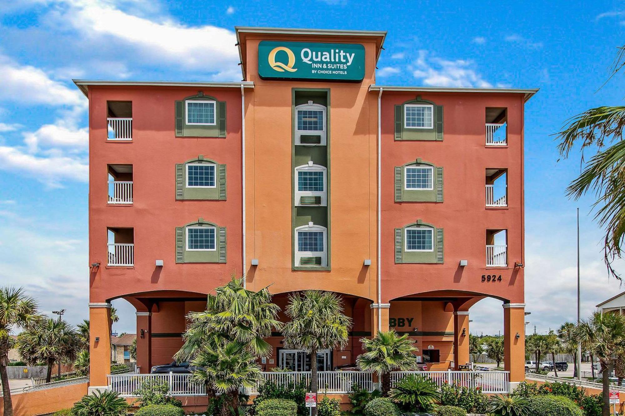 Quality Inn & Suites Galveston - Beachfront Exterior photo